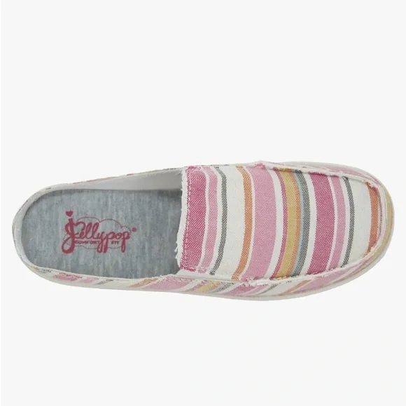 Jellypop SIZE 9 White Pink blue Shoe Box - Picture 2 of 13